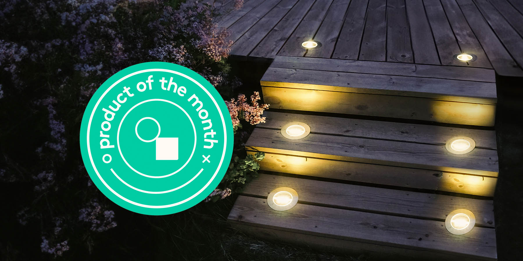 Product of the month: Solar powered decklight