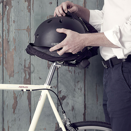 lockable bike helmet