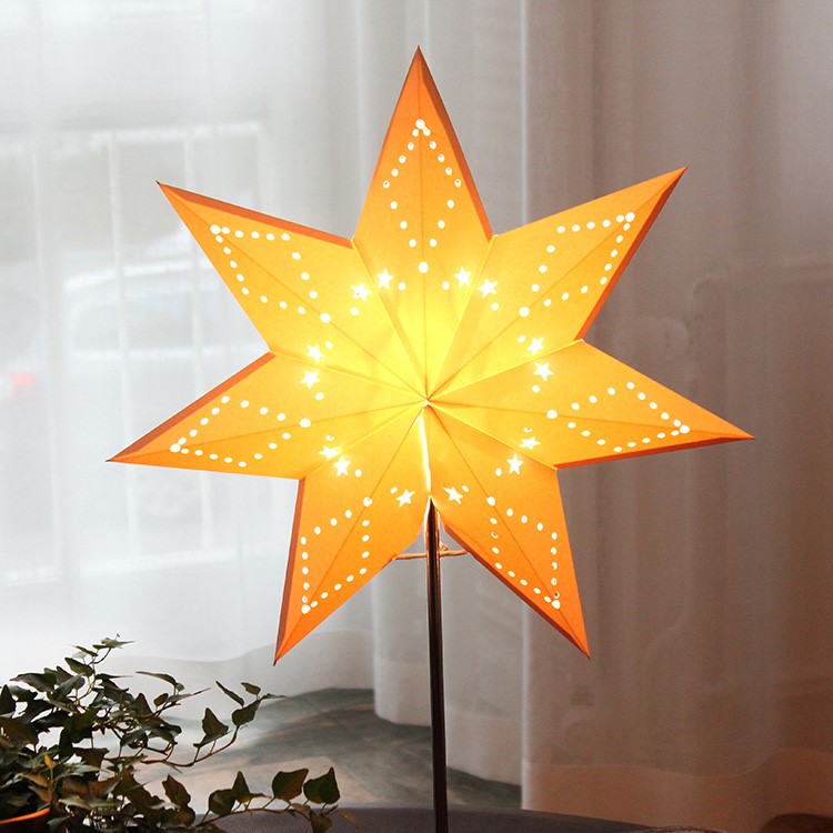 christmas star table lamp