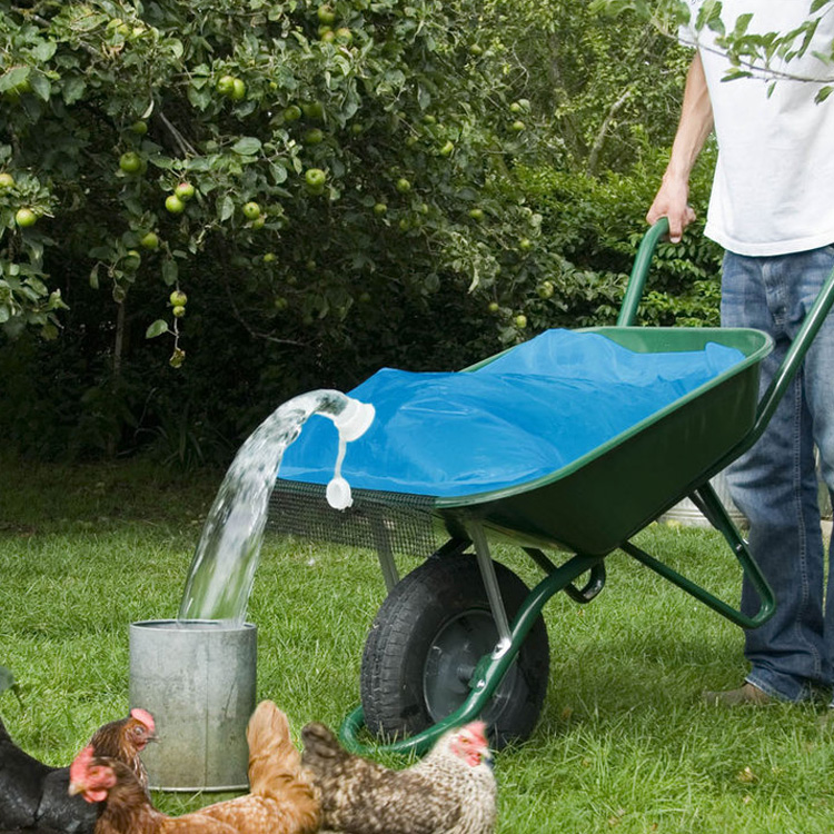 Water sack for wheelbarrows