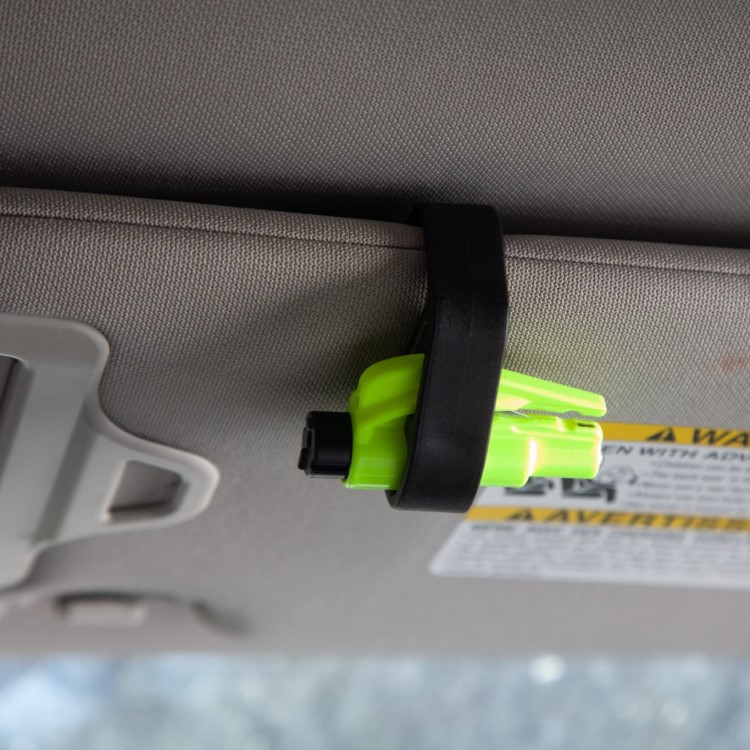 Sun Visor Clip & Strap for Resqme