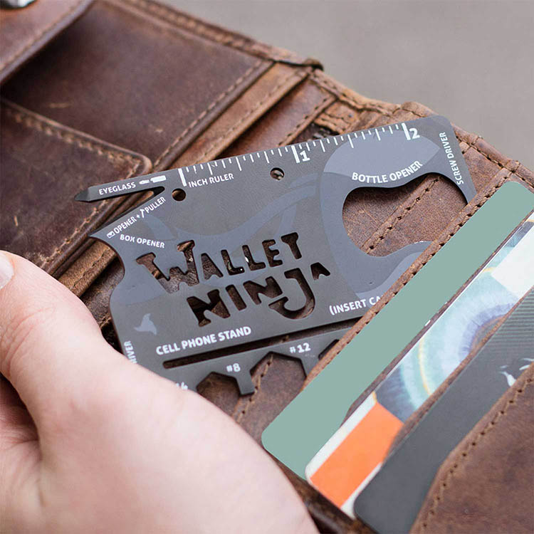 Card-sized tools - Wallet Ninja