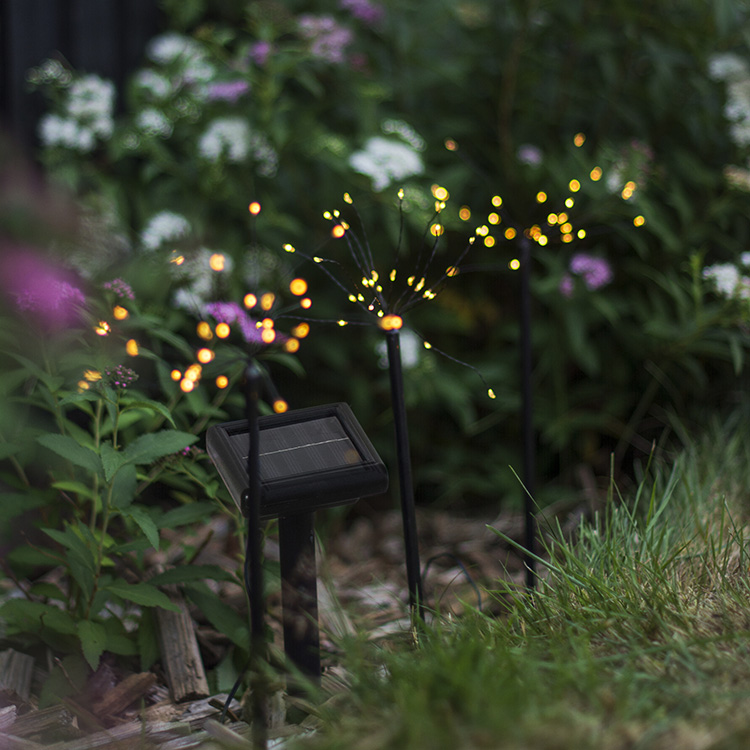 Solar Lights Firework, Triple 