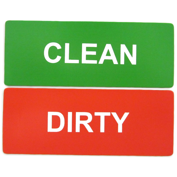 clean dirty dishwasher magnet template