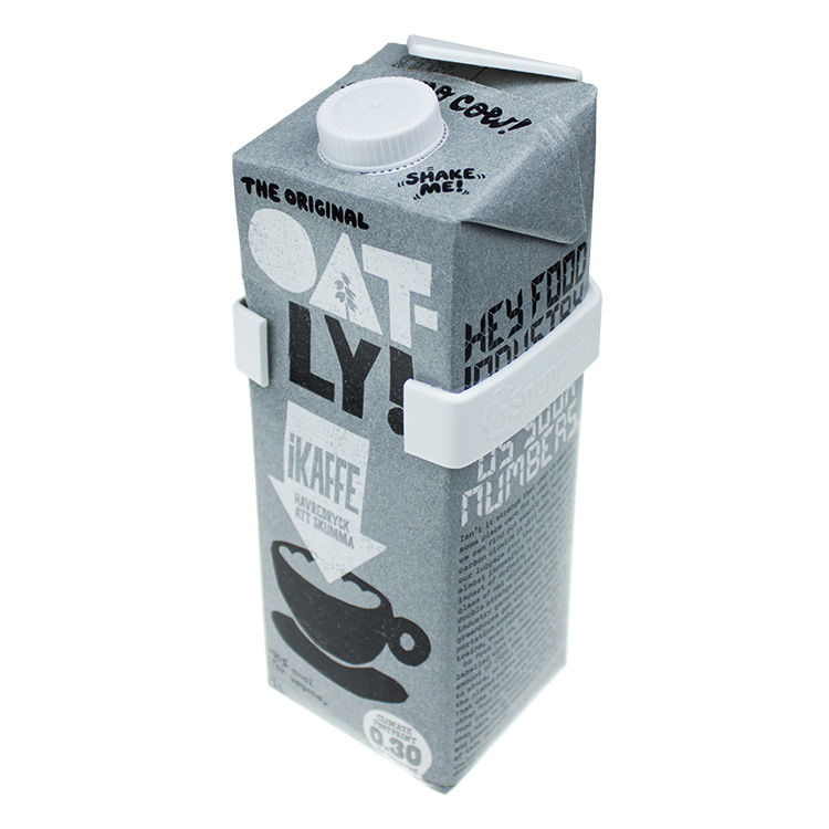 Milk Carton Handle - Clever handle for tetrapacks | SmartaSaker