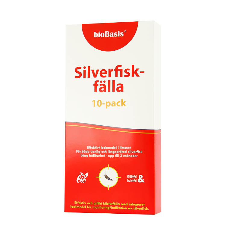 Silverfish Trap, pack of ten