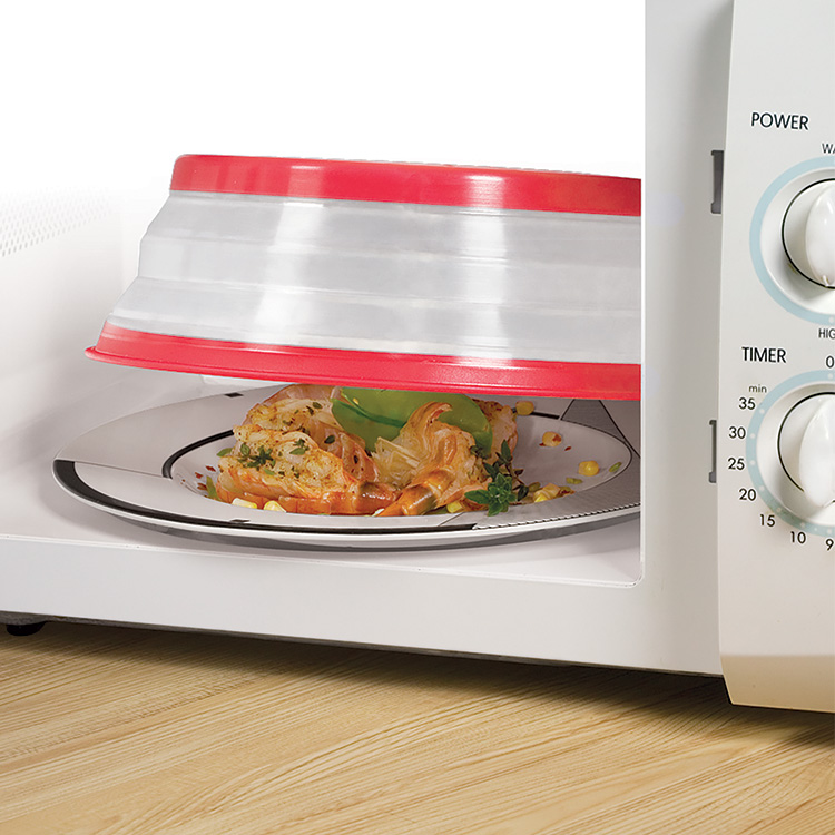 Collapsible Microwave Cover