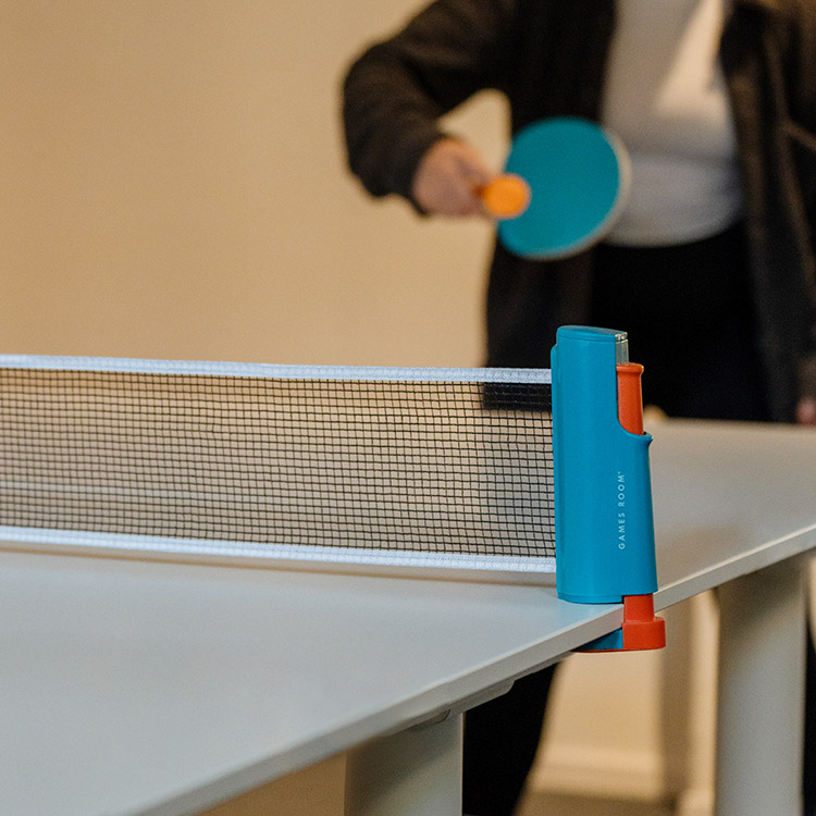 Portable Table Tennis Set with a Net