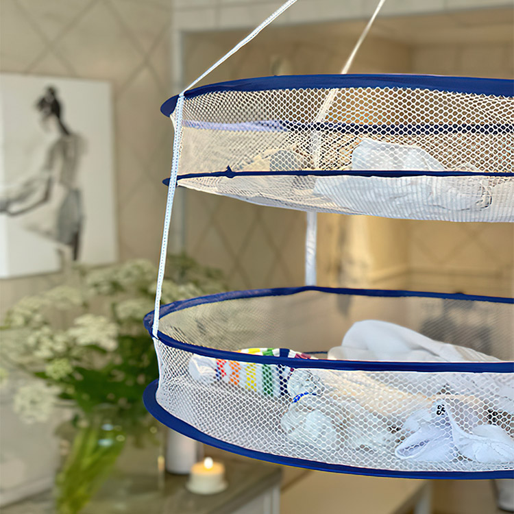 Collapsible drying net