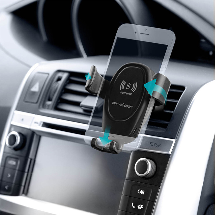 Mobile holder for your car with QI charger