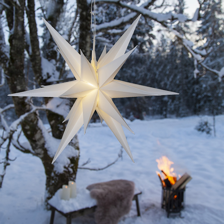 3D Christmas star for outdoor use