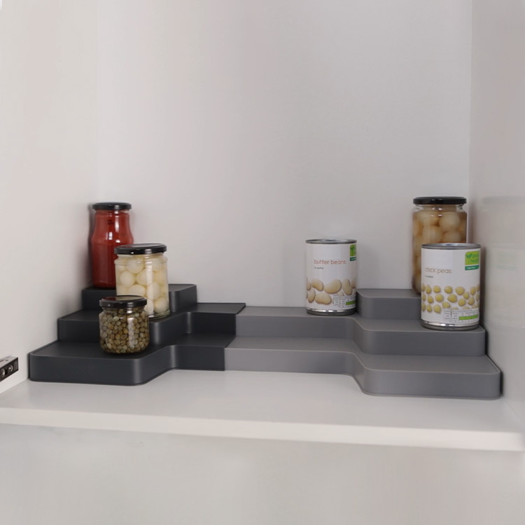 Adjustable Storage Shelf for Kitchen Cupboards