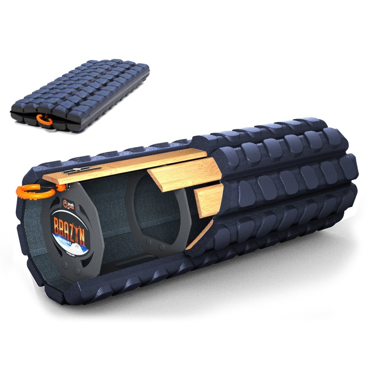 Collapsible foam roller