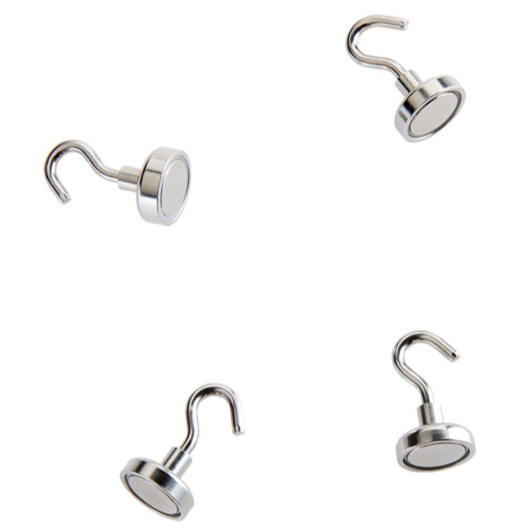 Magnet hooks, 4-pack