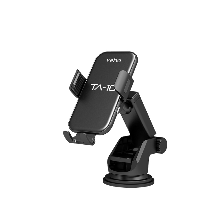 Mobile phone holder with wireless charging