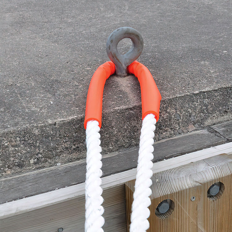 Chafe protection for tail rope