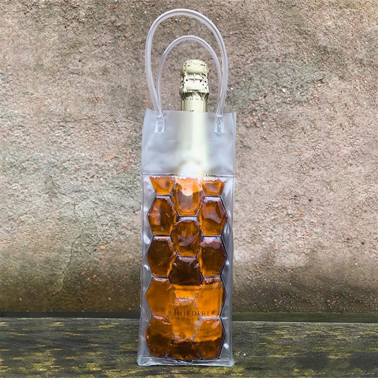 Bottle cooler with handles