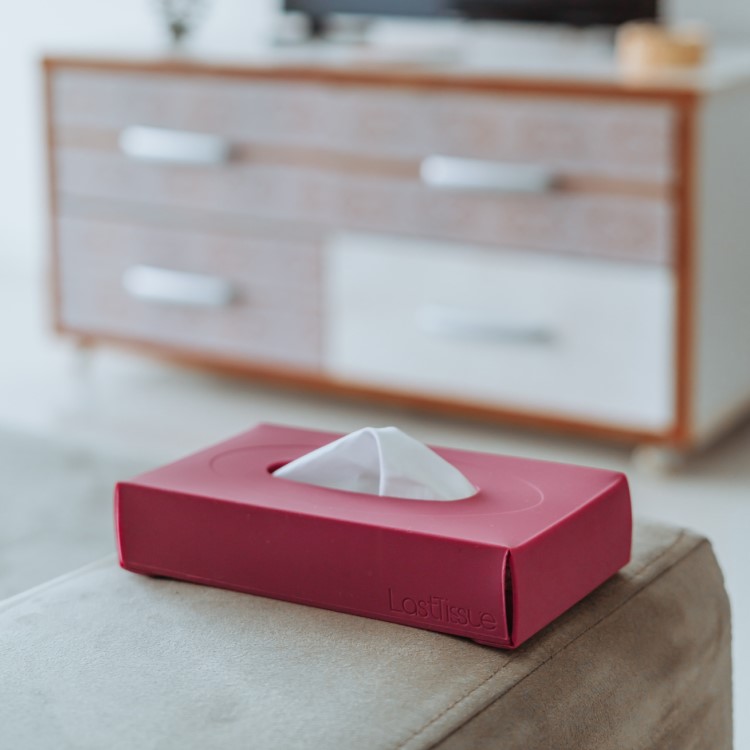 Napkin drawer with cotton napkins