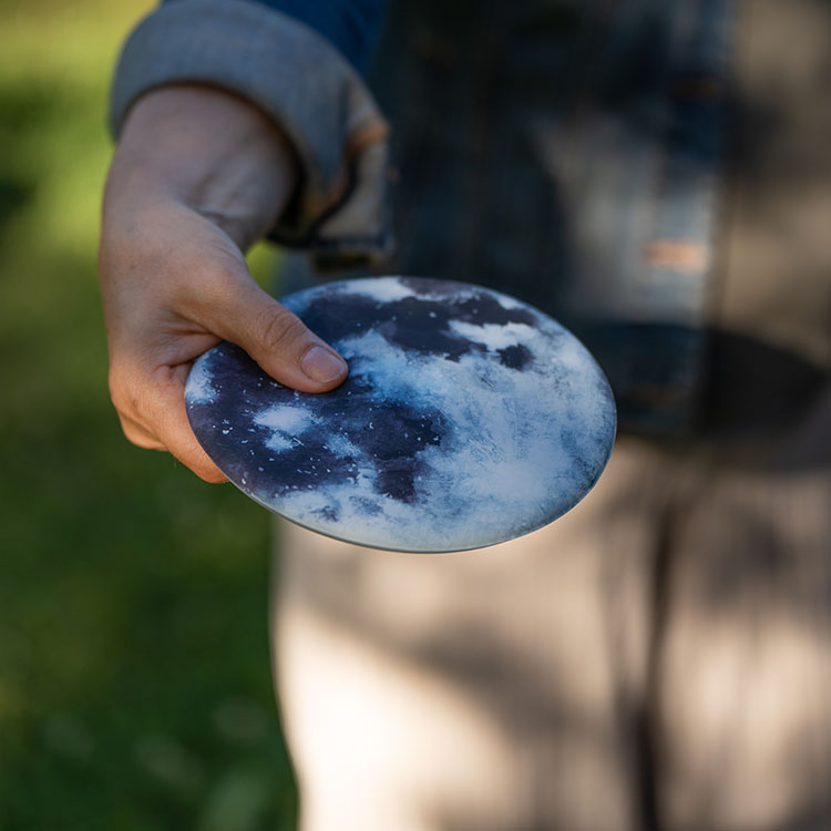 Soft frisbee that lights up