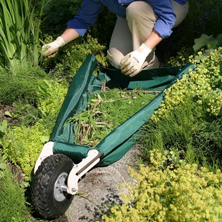 Collapsible wheelbarrow