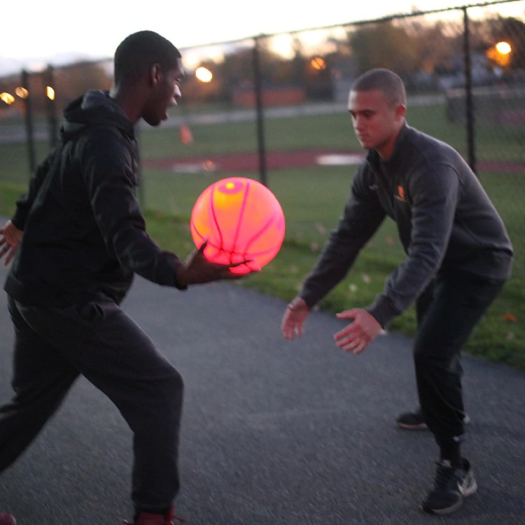 Light-up basketball