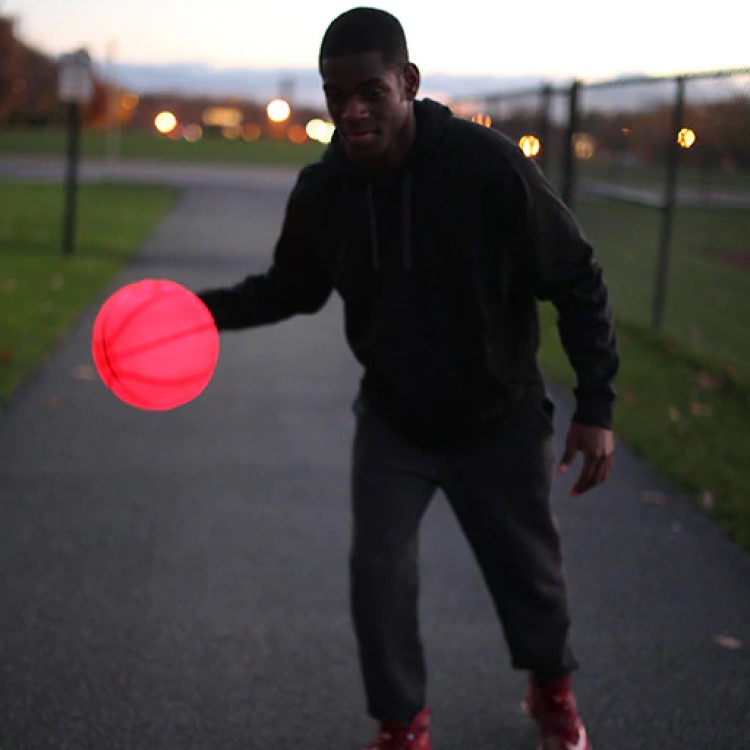 Light-up basketball