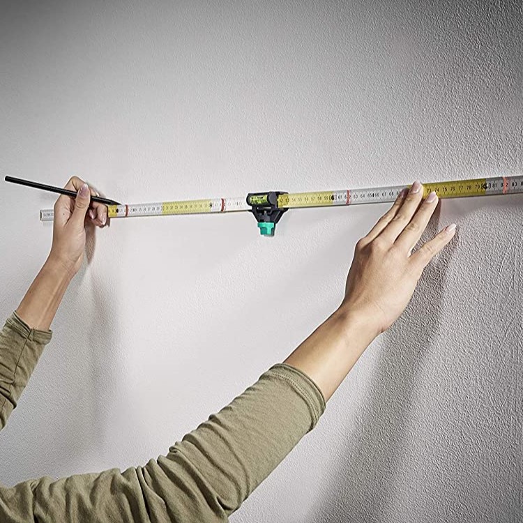 Spirit level for folding rule