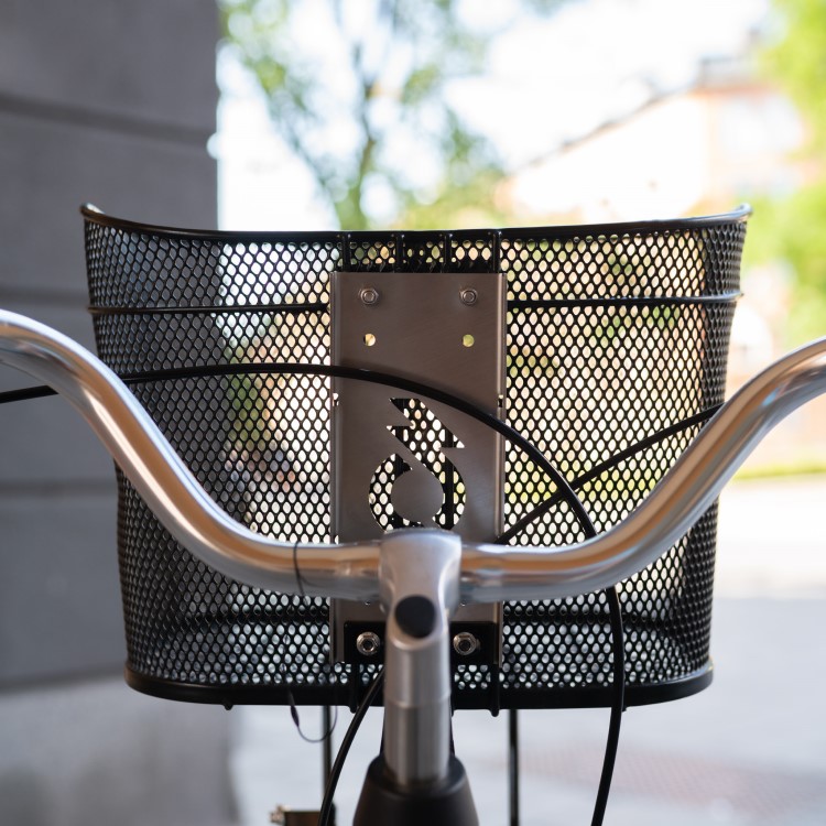 Bicycle basket attachment for Zipforce