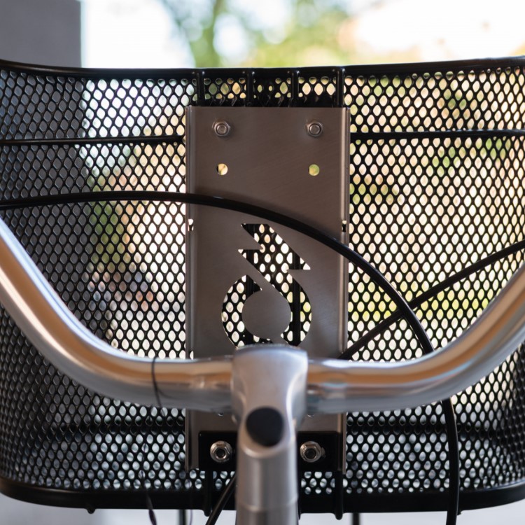 Bicycle basket attachment for Zipforce