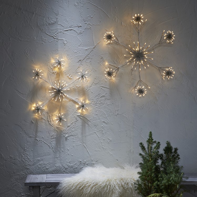 Snowflake with lighting