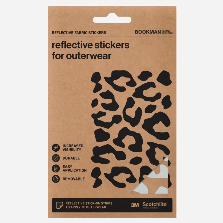 Reflective stickers for clothes