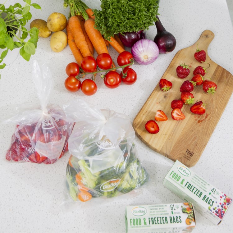 Biodegradable freezer bags BioBag