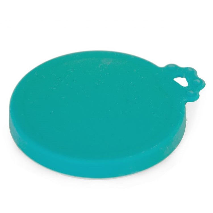 Reusable silicone jar lid