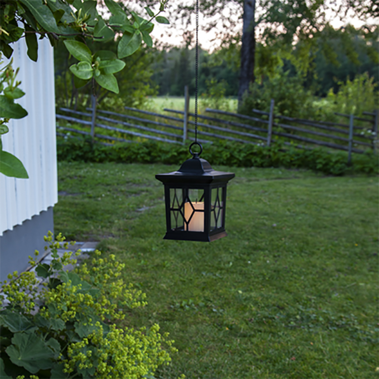 Solar-powered lantern