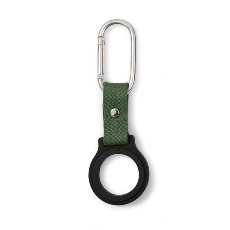 Bottle holder with carabiner