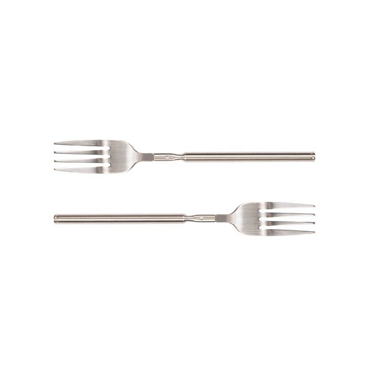 Telescopic barbecue fork 2-pack