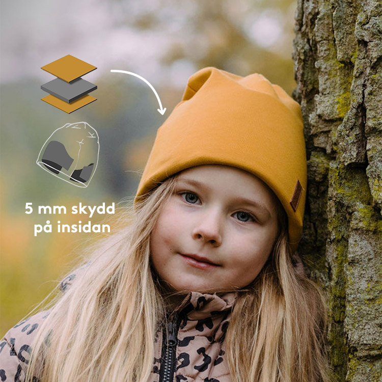 Children's cap with head protection OICAN