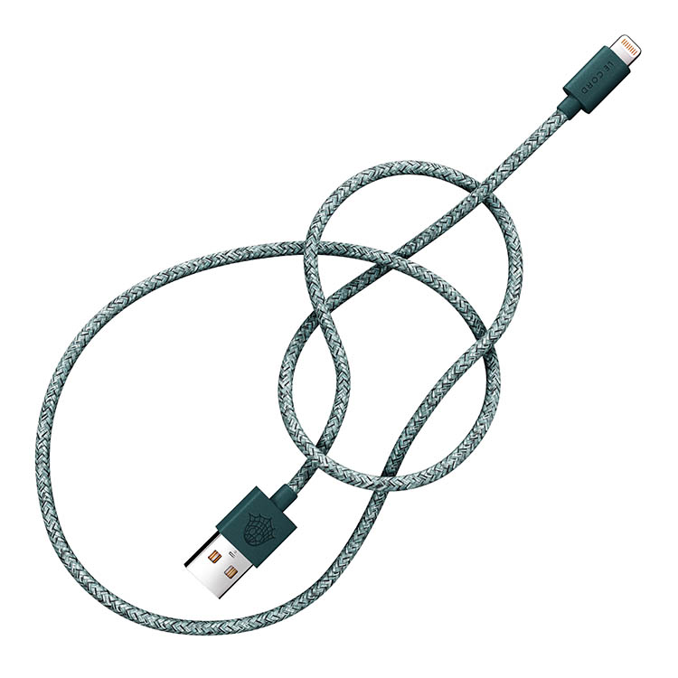 USB cable from recycled fishing net, 2 metres