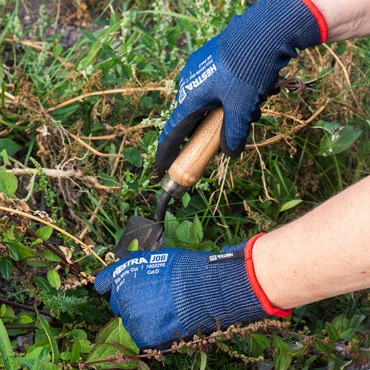 Cut resistant work gloves