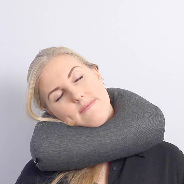 Travel pillow with laptop support