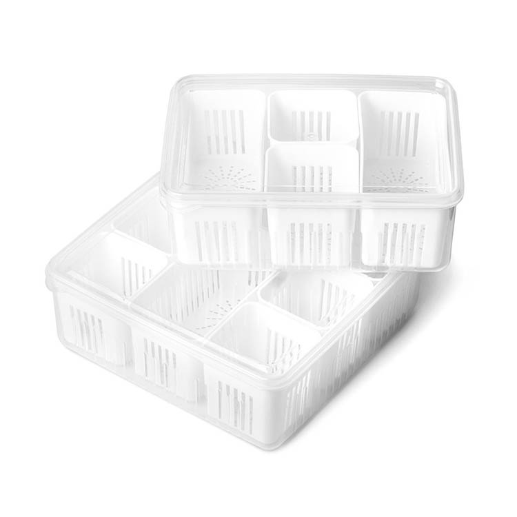 Storage box for the refrigerator 2-pack