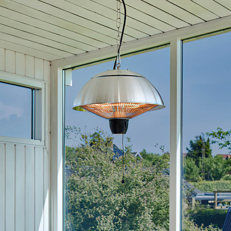 Suspended infrared heater