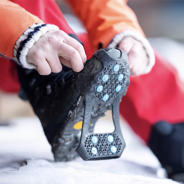 Ice grips for walking