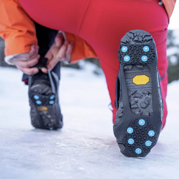 Ice grips for walking