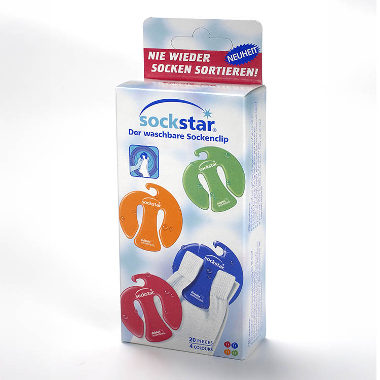 Stocking clips Sockstar 20-pack