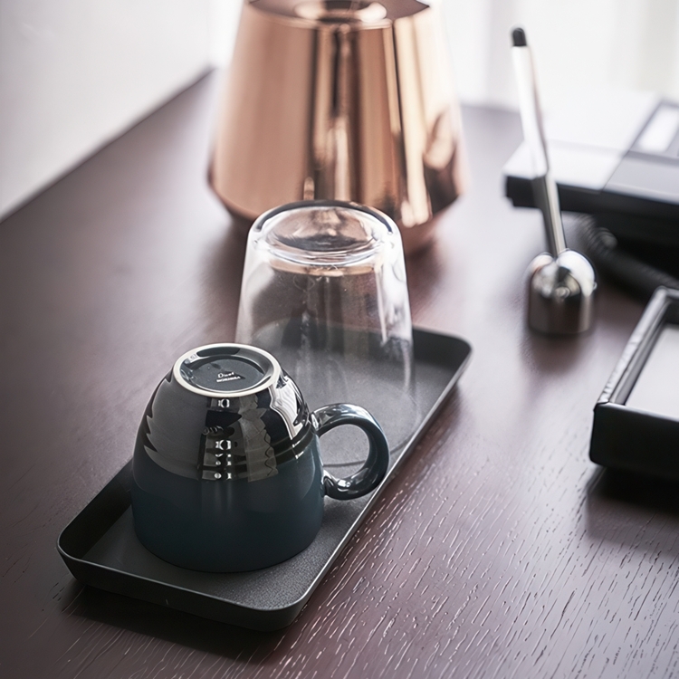 Storage tray in metal, TOWER AMENITY TRAY, 22 x 10 x H 1,5 cm, Yamazaki