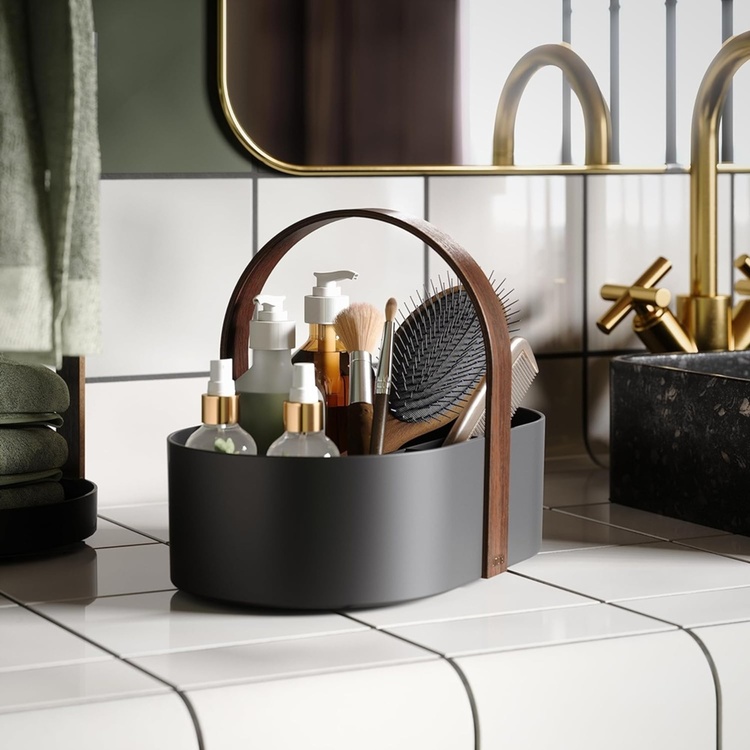 Basket, UMBRA BELLWOOD CADDY, 30 x 20 x H 23 cm