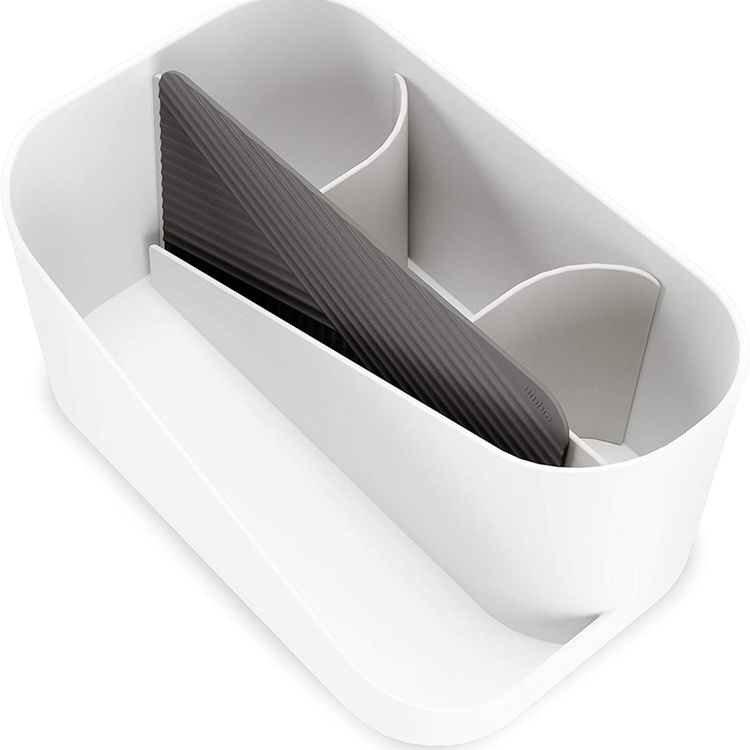 Hair Tool Organiser, UMBRA GLAM , 26,5 x 17 x H 12,5 cm, White / Grey