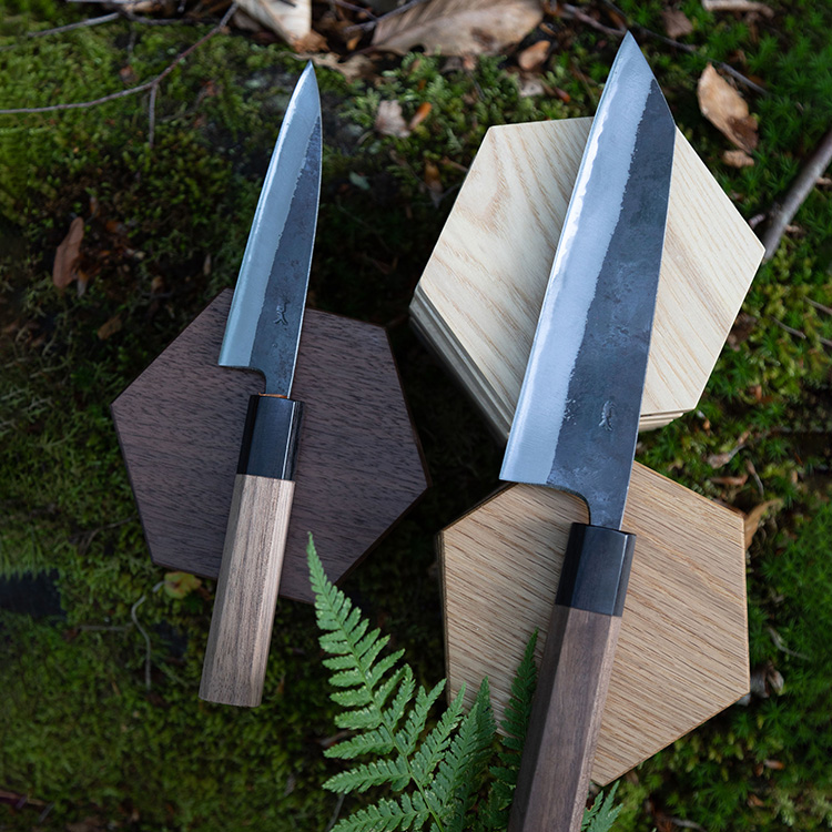 HEXA wooden knife magnets