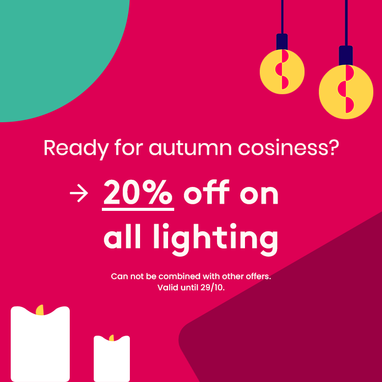 20% off on all lighting